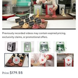 NEW Pasta Maker. Good Housekeeping